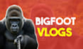 create gorilla and yeti vlogging videos, ai bigfoot vlog