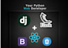 develop django or flask website and api