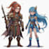 do dnd character art and d and d character ar