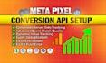 setup meta facebook pixel conversion API server side tracking