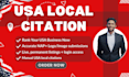 do top usa local citations manually
