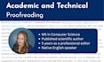 proofread research papers, white papers, and dissertations