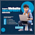 build a professional responsive website with laravel or nodejs