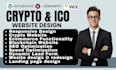 create ico presale website, presale smart contract integration, crypto website