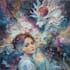 create magical abstract art, psychedelic, surrealism, cubism