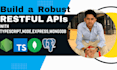 build node js express rest API with mongodb