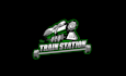design beautiful conservative train station logo