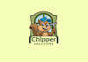 design chipper face squirrel character required logo