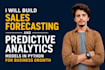 build sales forecasting and predictive analytics models in python for business