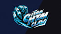 design cheetah claw mascot logo with express delivery