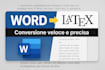 convert your word document to latex professionally