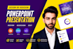 do modern presentation and ppt redesign, edit and redesign educational slides