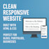 create a stunning responsive website using HTML,CSS and javascript