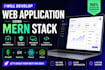 build saas or business web app using mern stack