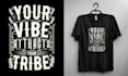 create custom typography and vintage t shirt designs