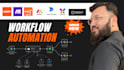 automate your workflows using zapier, make, n8n,  highlevel