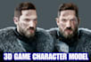 realistic 3d game character design 3d model 3d character rigging unreal engine