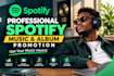 do professional spotify music promotion, spotify album promotion