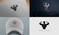 stunning modern logo in 3d and flat styles with unlimited revisions
