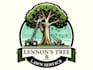 design a beautiful tree, lawn service logo