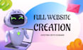 create a stunning full website with free hosting and domain