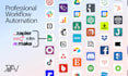 be creating workflow automation, on zapier, make