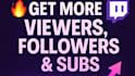 implement twitch channel promotion to soar live viewers, subscribers, followers