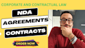 draft nda, legal contracts, mou, and other legal documents