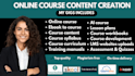 create online course content, course workbook, curriculum, course syllabus, ppt