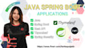 develop end to end java application and projects