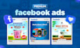 design premium facebook ads, meta ad creative, social media posts