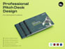 design a sleek pitch deck or business presentation