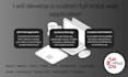 develop a custom full stack web application