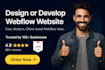 develop design webflow website webflow expert webflow developer ,framer website