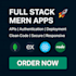 create full stack mern web apps with API and authentication