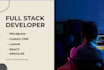 design or redesign, create, build a custom coded website