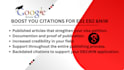 publish scholarly papers with citations for eb1, eb1a, or niw visa application