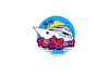 design rock boat yacht theme logo