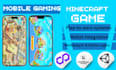 create 2d minecraft nft web3 blockchain mobile app games