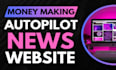 create autopilot wordpress news website