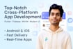 build modern android ios apps using flutter or cmp