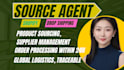 be product sourcing agent, dropshipping, supplier, qc, shipping