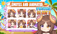 draw chibi animated emotes for twitch, youtube, discord
