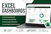 create excel dashboards reports and KPI trackers
