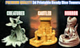 design premium 3d printable dice tower for tabletop rpgs and dnd