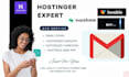 fix hostinger builder io ai email and subabase problem  horizon web app