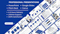 design powerpoint, pitch deck, google slides, canva presentation
