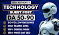 tech guest post on high authority tech sites