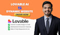 your expert lovable ai developer for ai web apps, supabase backend