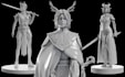 3d sculpt a character model, statue or dnd miniature for 3d printing